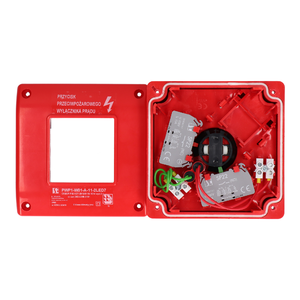 Manual push button of PWP1 fire switch with certificate - Product picture